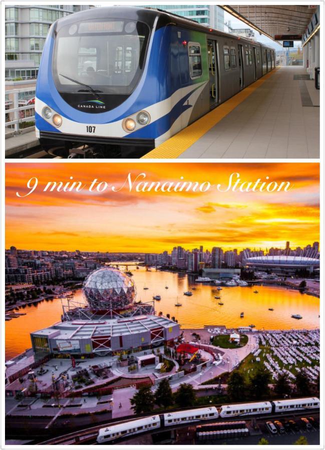 Rare Find Exquisitely New Quiet & Safe Skytrain Home Vancouver Esterno foto